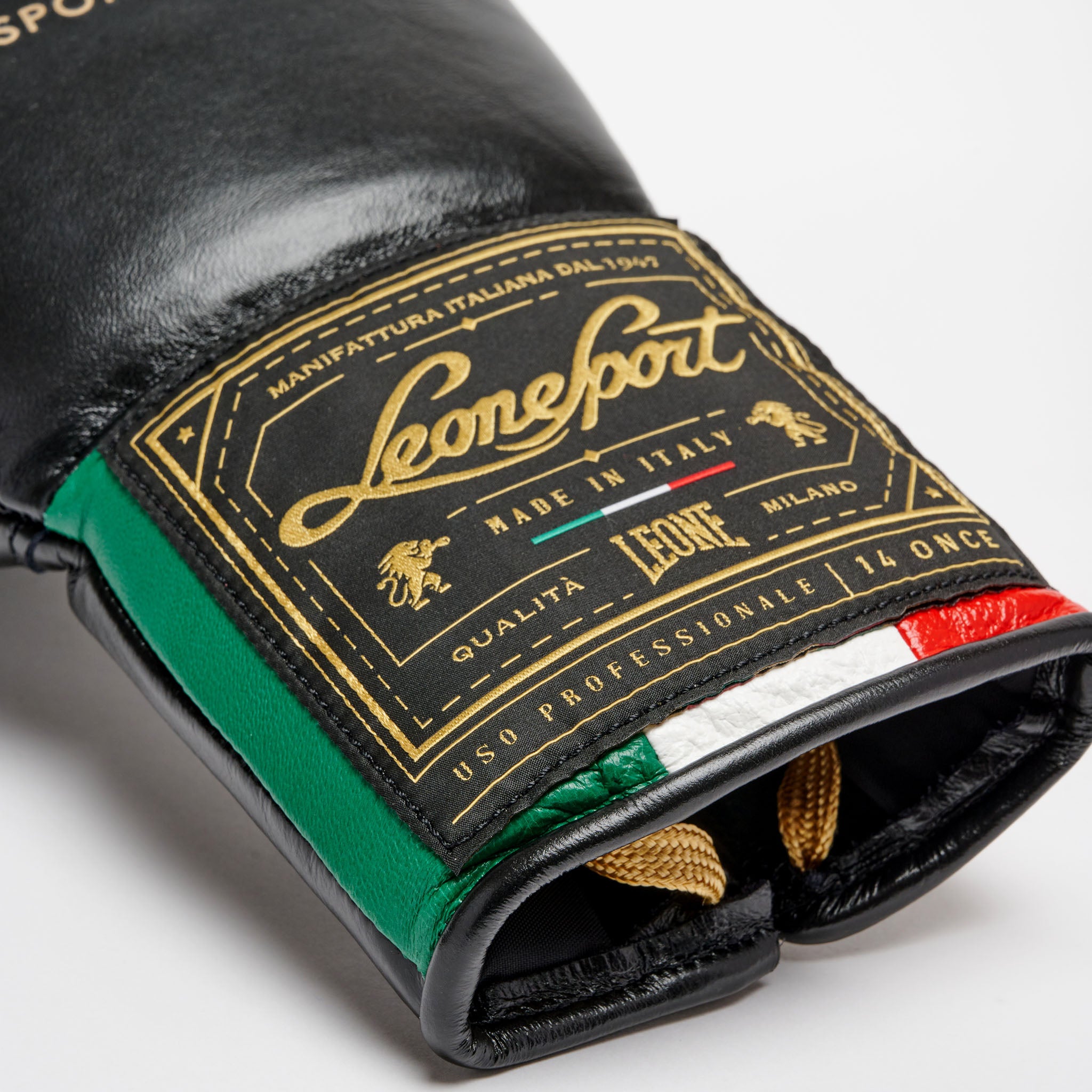 ORLANDO TRICOLOUR BOXING GLOVES WITH LACES