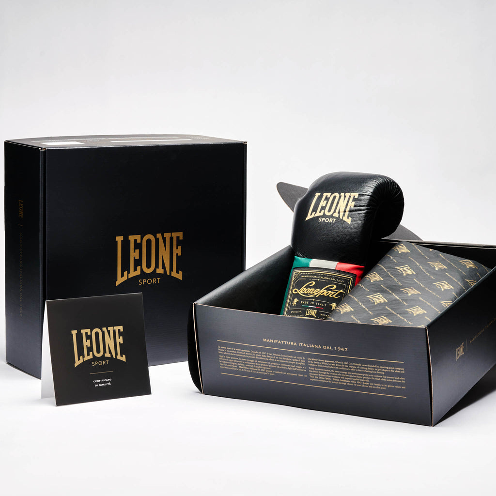 GUANTI BOXE ORLANDO TRICOLORE LACCI