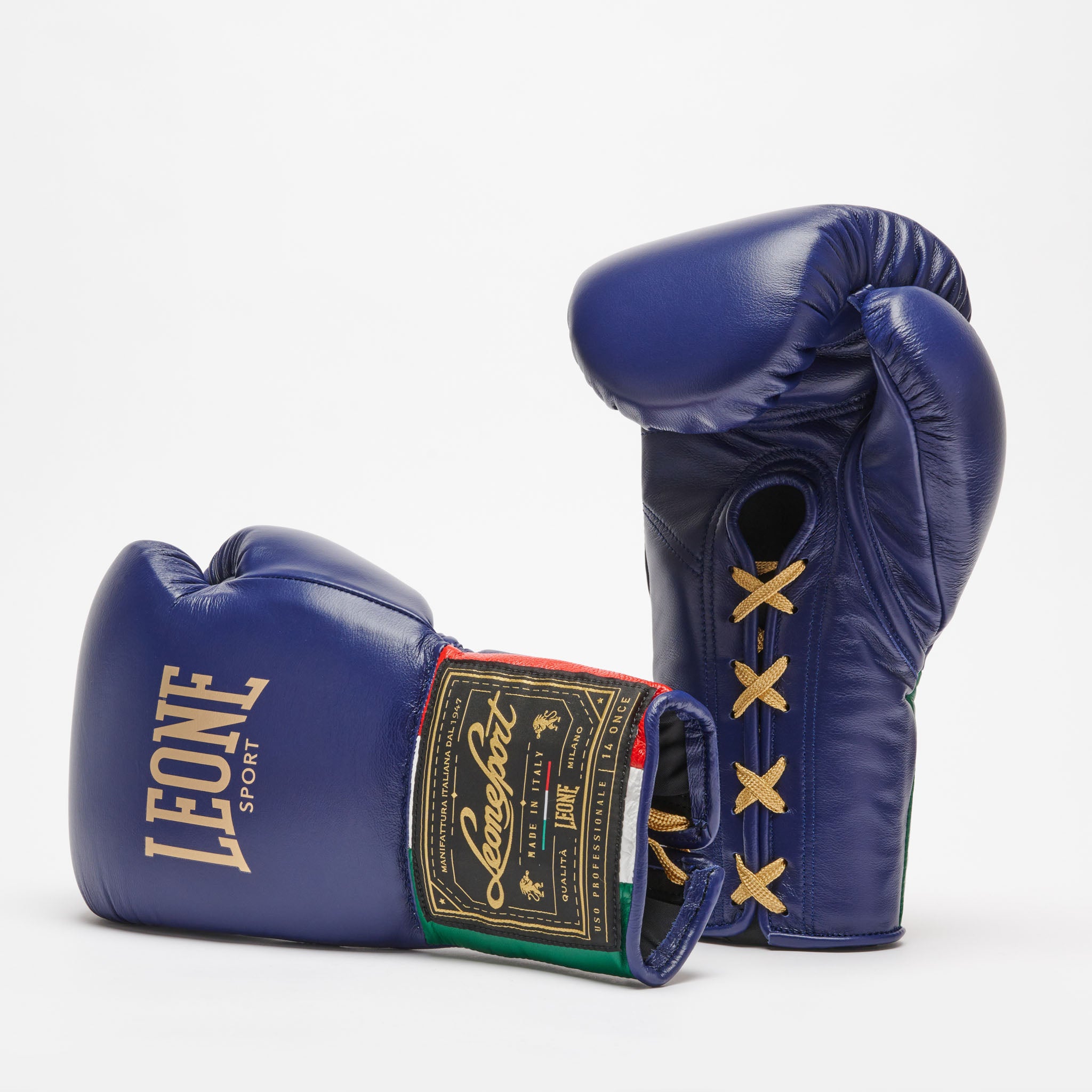 ORLANDO TRICOLOUR BOXING GLOVES WITH LACES