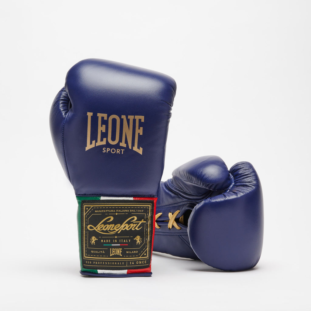 GUANTI BOXE ORLANDO TRICOLORE LACCI