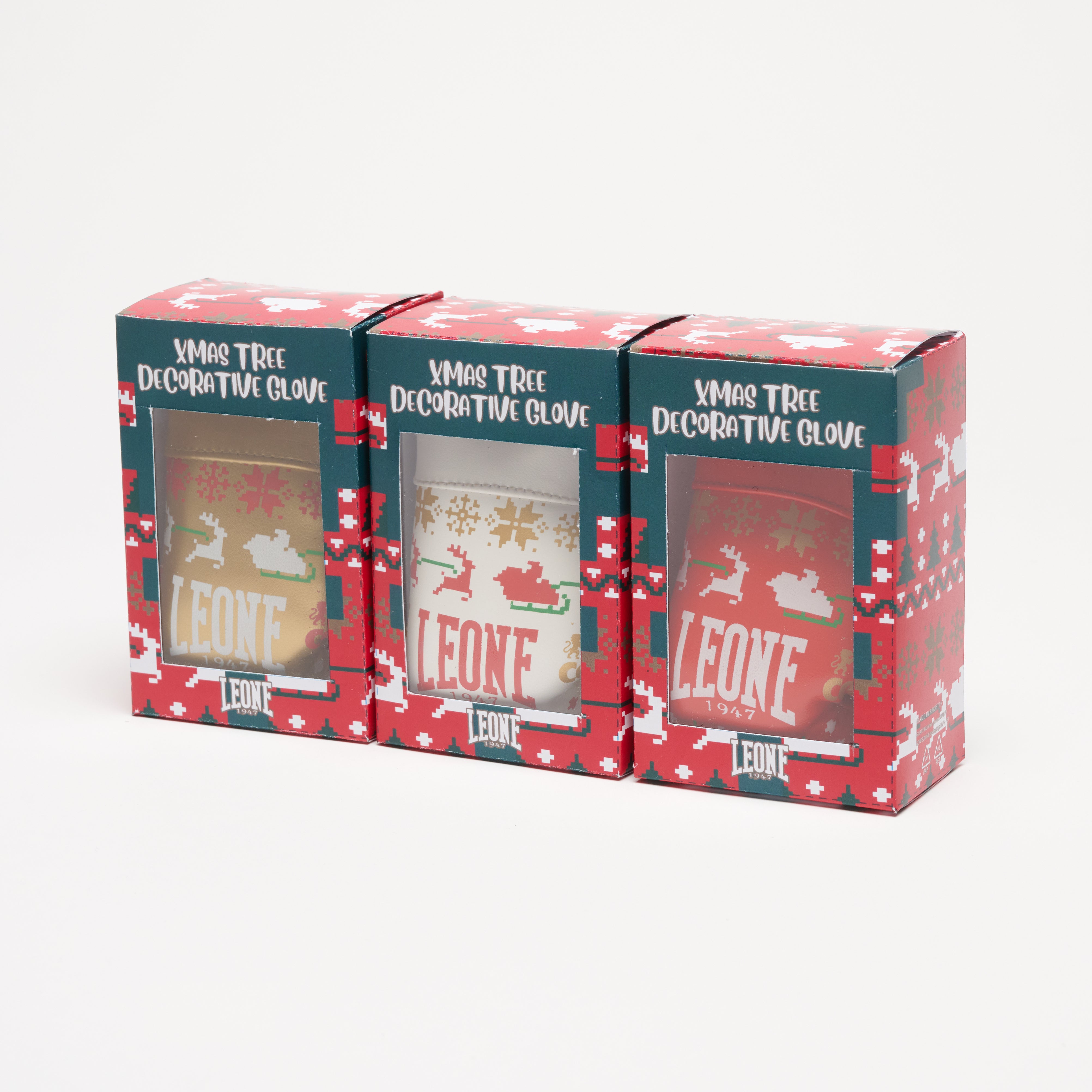 3 MINI XMAS GLOVES